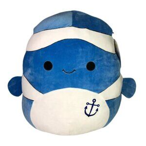 NEW Squishmallow Ricky The Blue Clownfish Plush Stuffed Animal 16"